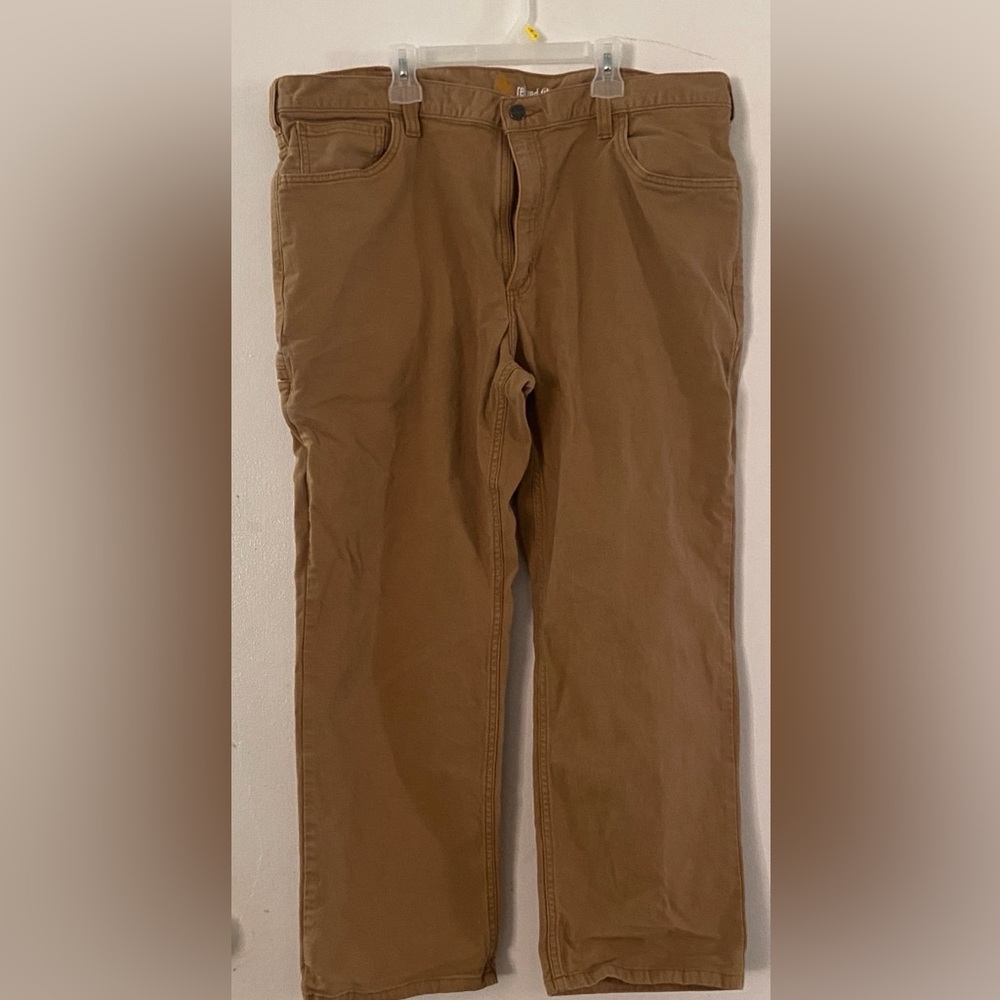 Carhartt Men's Beige Tan Chinos Relaxed Fit 40”x 28”